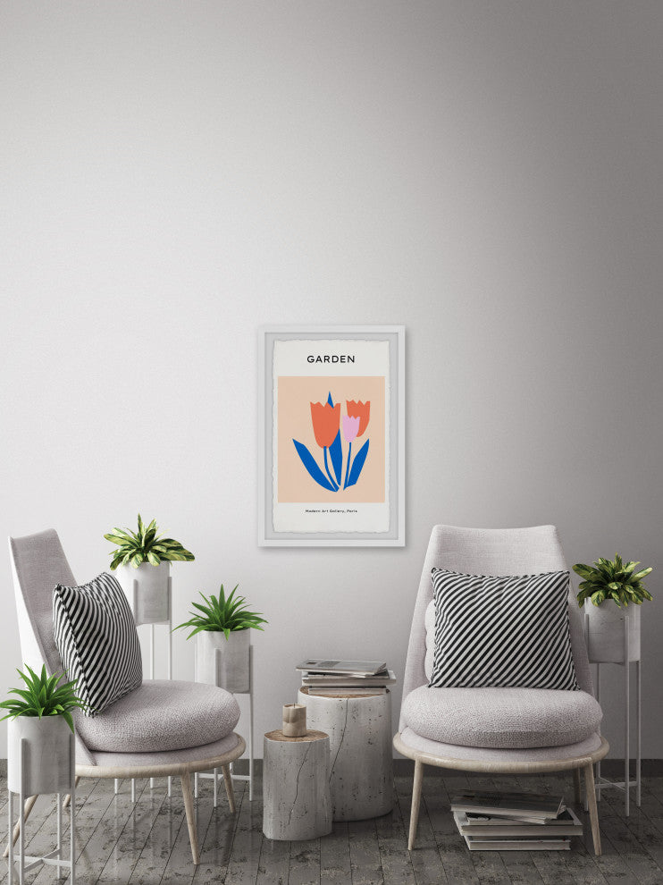 "Modern Art Paris" Framed Painting Print, 8x12
