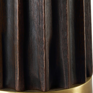 Uttermost Forage Dark Scalloped Table Lamp