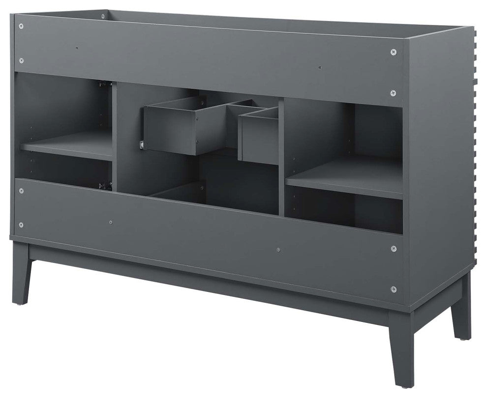 Render 48" Single Bathroom Vanity Cabinet, Gray