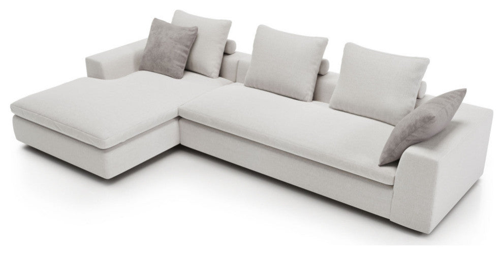 Lucerne Modular Chaise, Ashen Fabric, Ashen Fabric, Set02a-2pc
