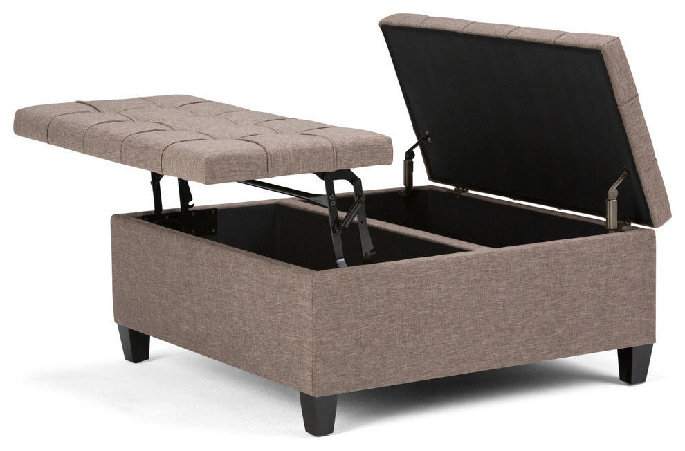 Harrison Coffee Table Storage Ottoman