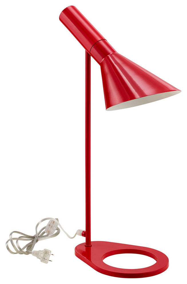 Modern Contemporary Living Room Table Lamp Red