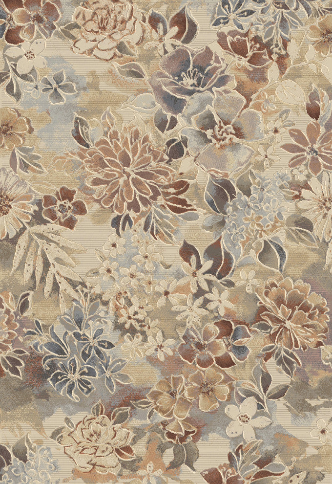 Eclipse 79145-4848 Area Rug, Multi, 5'3"x7'7"