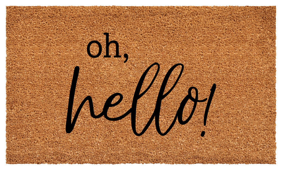 Calloway Mills Oh, hello Doormat, 30x48