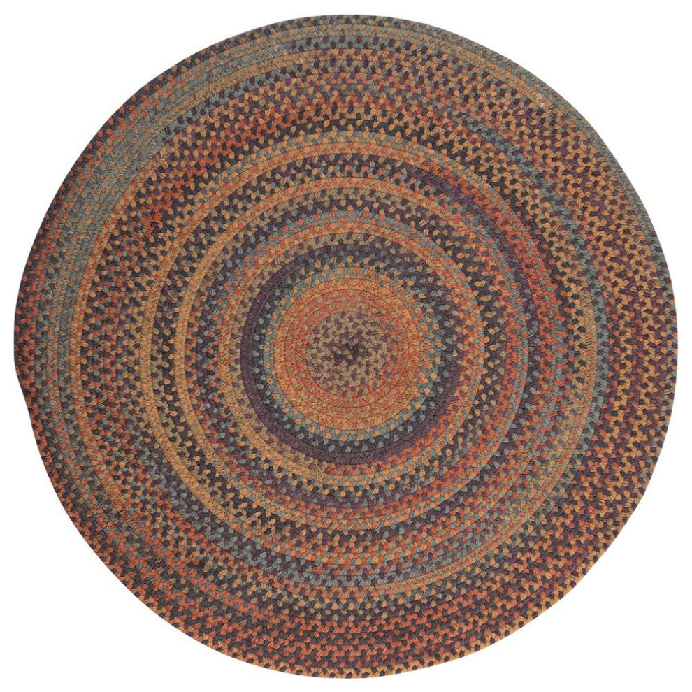 Colonial Mills Rug Rustica Floral Burst Round, 7x7