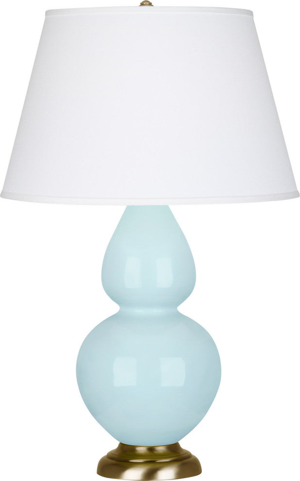 Robert Abbey RA-1666X 1-Light Table Lamp, Double Gourd