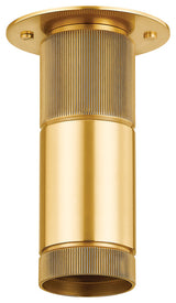 Hudson Valley Lighting Dighton Flush Mount Aged Brass, Aged Brass