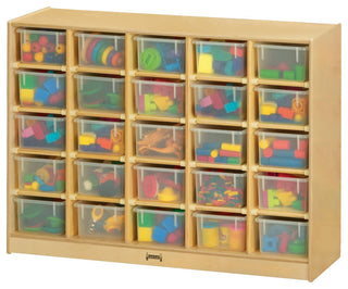 Jonti-Craft 25 Cubbie-Tray Mobile Storage - without Trays