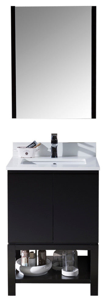 Monaco 24" Vanity Set With Medicine Cabinet