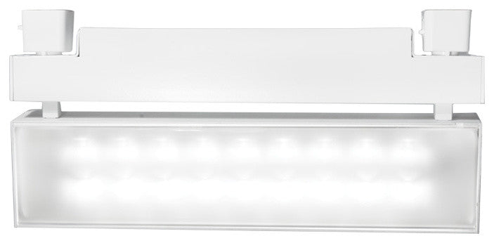 WAC Lighting Wall Washer LED 3500K in White for L Track