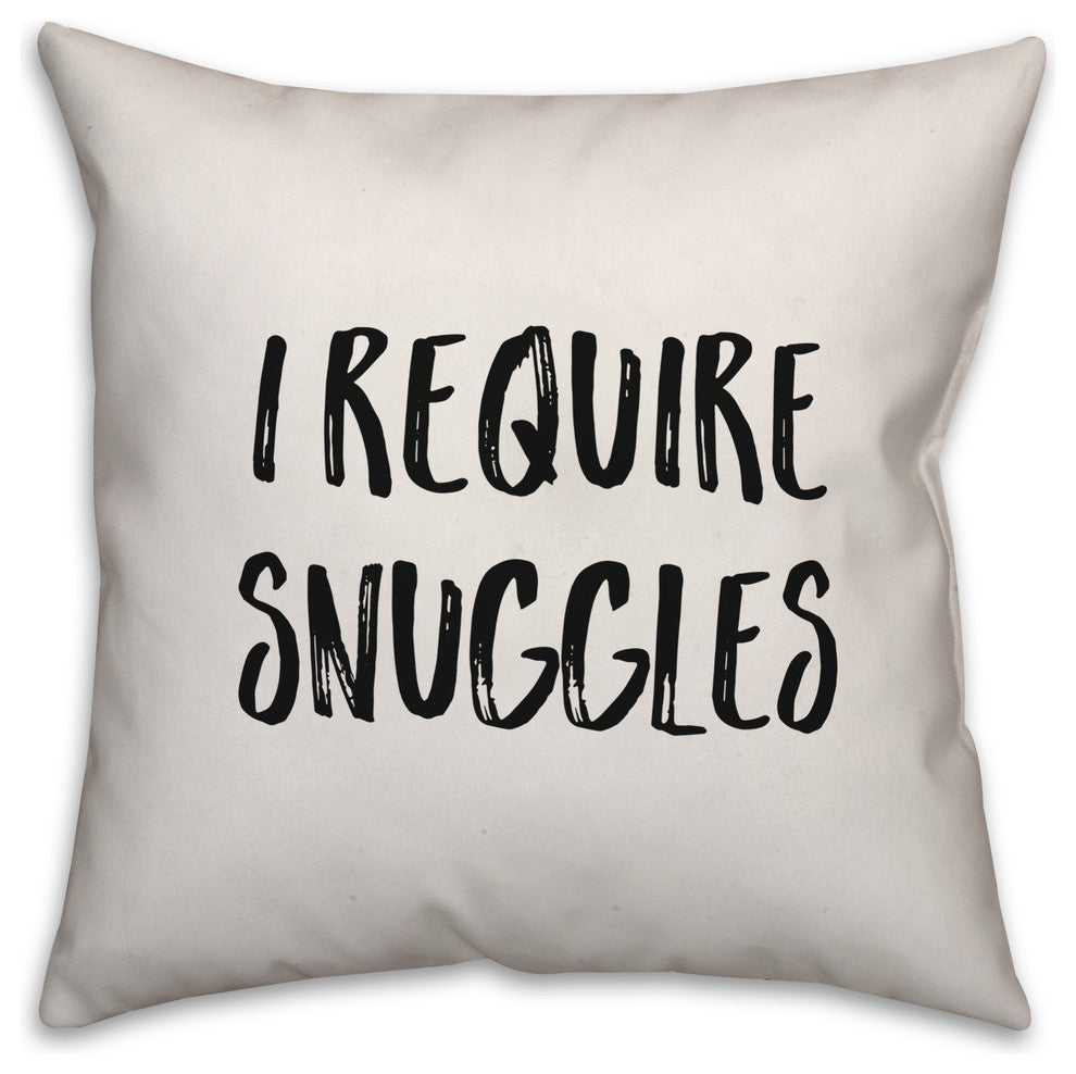 Autumn is For Snuggles, Throw Pillow, 16"x16"