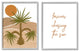 Forever Chasing the Sun Desert Palm Sun,24 x 30