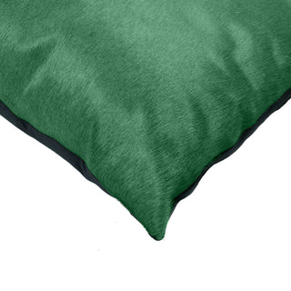HomeRoots 18" x 18" x 5" Verde Cowhide Pillow 2-Pack