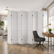 7' Tall Do It Yourself Canvas Room Divider, 8 Panels