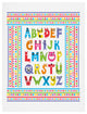 Deny Designs Andi Bird Alphabet Monsters Art Print