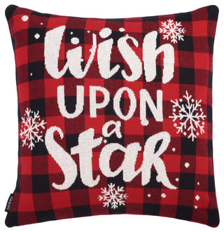 Safavieh Wish Pillow Red 18" X 18"
