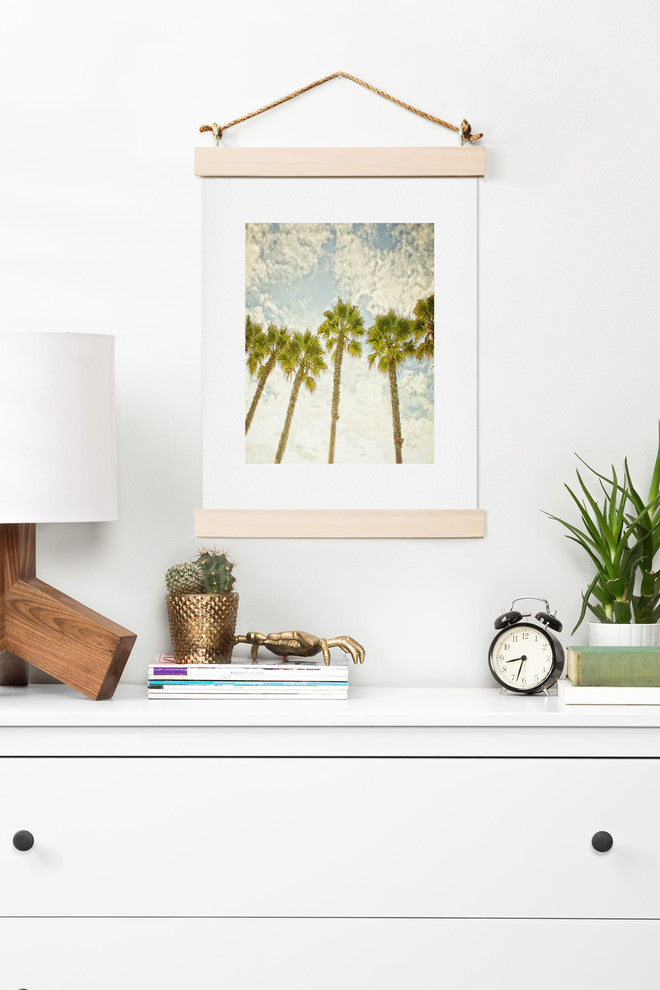 Deny Designs Shannon Clark Palm Trees Art Print