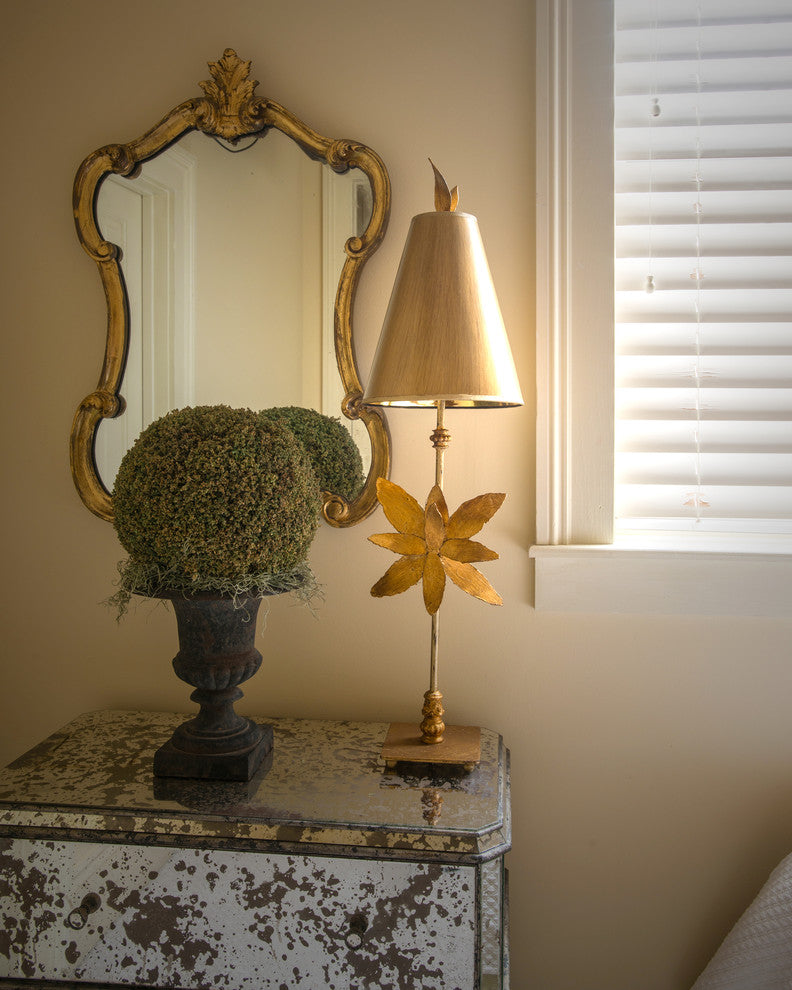 Azalea Table Lamp, Gold