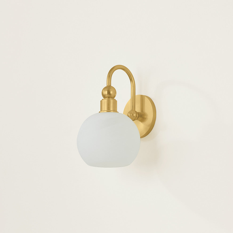Mitzi Jerica Bath and Vanity Aged Brass