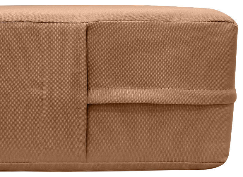 Style5 Twin-XL Knife Edge Outdoor Mattress Bolster Slip Cover COMPLETE SET AD104