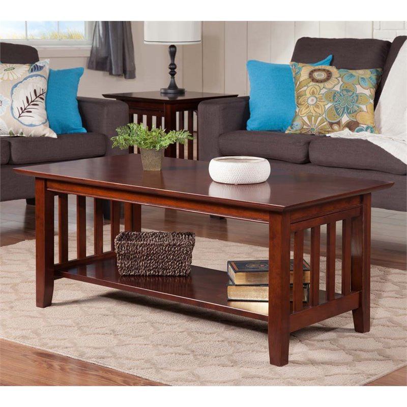 Mission Coffee Table, Walnut