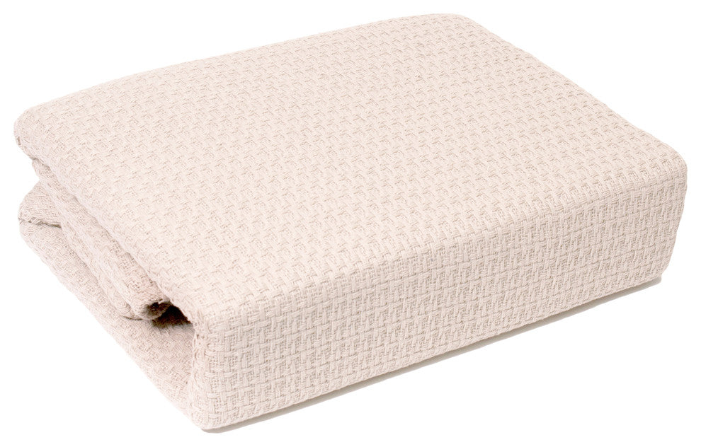 Marquis Twin Blanket, Ivory, Twin