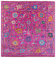 9' Square Turkish Oushak Handmade Wool Rug - Q15684