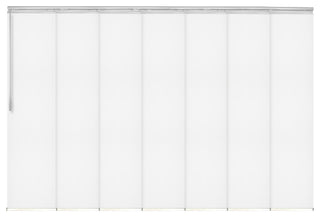 Archard 7-Panel Track Extendable Vertical Blinds 110-153"W