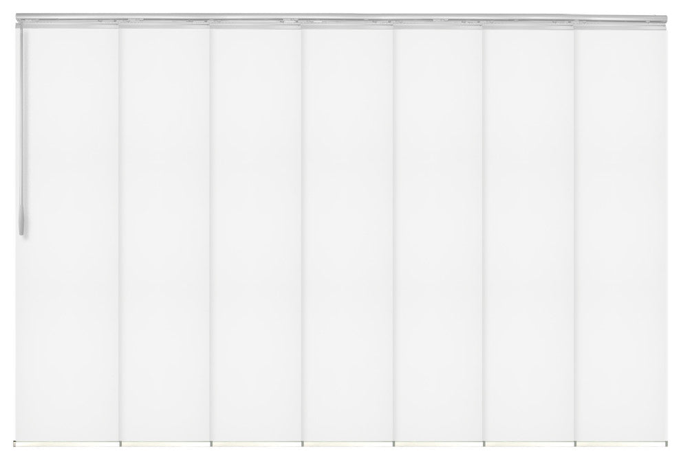 Archard 7-Panel Track Extendable Vertical Blinds 110-153"W