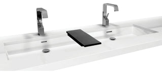 Cube Collection Vessel Sink, WETMAR BIO 48"x 15" Matte White