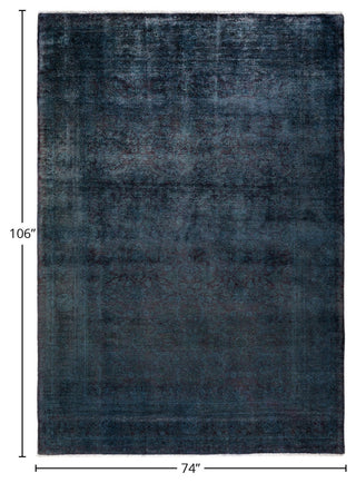 Vibrance, One-of-a-Kind Hand-Knotted Area Rug Gray, 6'2"x8'10"