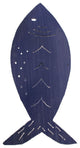 Weathered Morning Jewel Drink Table With Fish Top
