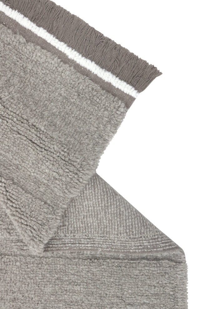 Steppe Woolable Runner, Sheep Grey