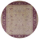 Ahgly Company Indoor Round Mid-Century Modern Area Rugs, 4' Round