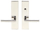 Frankfurt Lever, Tubular Passage With Privacy Bolt, Right Hand, 2-3/8" Backset