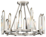 Crystorama Lighting Group WAT-B2004 Watson 4 Light 18"W - Polished Nickel