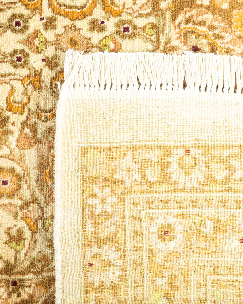 Tagaung One-of-a-Kind Hand-Knotted Area Rug Ivory, 8'0"x9'10"