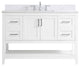 Elegant Decor Aubrey Bathroom Vanity White