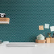 Tribeca 1" Hex Jade Porcelain Floor and Wall Tile