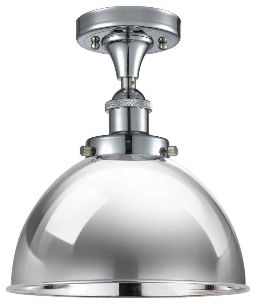 Ballston Urban Semi-Flush Mount, Polished Chrome