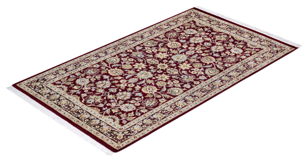 MOGUL, Hand Knotted Area Rug 5' 2" X 3' 1"