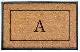 Calloway Mills The General Monogram Doormat, 30"x48", Letter A