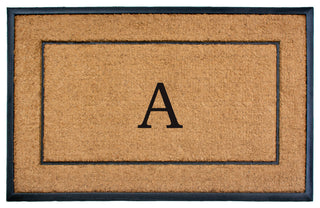 Calloway Mills The General Monogram Doormat, 30"x48", Letter A