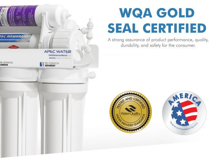 APEC Ultimate Alkaline 90 GPD High Output Reverse Osmosis Water Filter System
