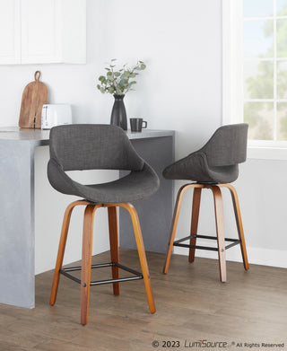 Fabrico 26" Fixed-Height Counter Stool - Set of 2