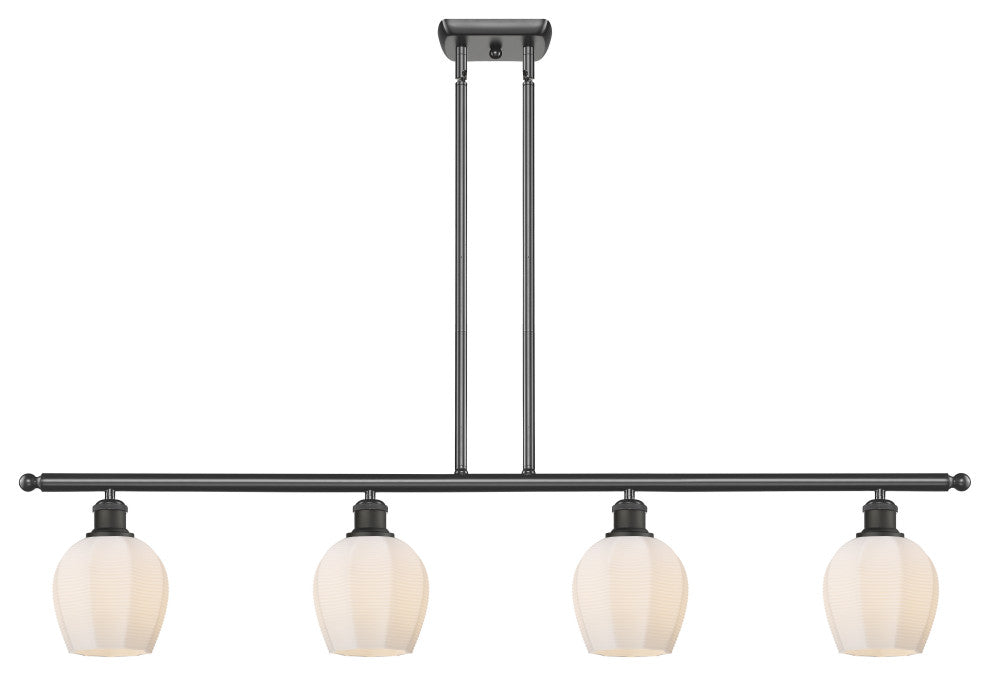 Innovations 516-4I-OB-G461-6-LED 4 Light Island Light, Oil Rubbed Bronze