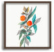 Viviana Gonzalez Watercolor Ink Leaves 3 Recessed Framing Square