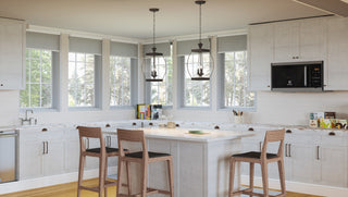 Quoizel OAS1509 Oasis 3 Light 9"W Mini Pendant - Medici Bronze