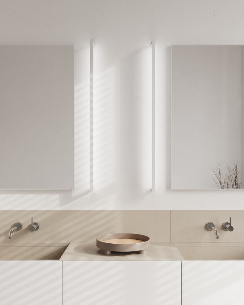 Sonneman 2812-4 Thin-Line Two Sided Light 48"W Integrated LED - Satin White