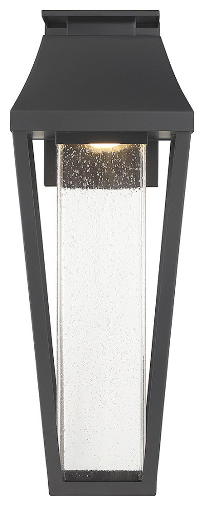 Brookline LED Outdoor Dark Sky Wall Lantern, Matte Black